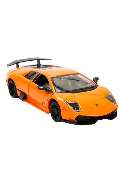 1:32 Rmz City Lamborghini Serisi Die Cast Çek Bırak Model Araba - Turuncu Lamborghini Murcielago Lp 670-4 Sv