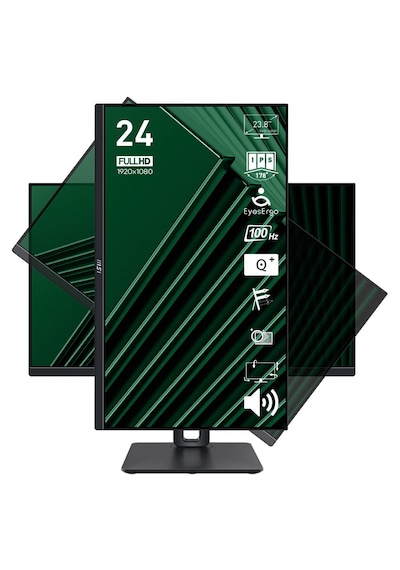 MSI PRO MP245PG 23.8" 100 Hz 1 Ms FHD Adaptive Sync IPS Pivot Monitör