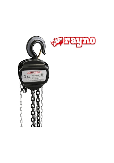 Rayno Profesyonel Hsc Üçgen Tip Caraskal 3 Ton X 3 Mt - Ryn11054