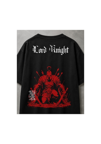 Yolo Street Lord Knight Oversize Siyah Tişört Kırmızı Şövalye Baskılı Unisex Streetwear %100 Pamuk Siyahg1gg Yolo Street Lord Knight Oversize Siyah Tişört Kırmızı Şövalye Baskılı Unisex Streetwear %100 Pamuk Siyahg1gg