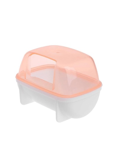 Hamster Banyosu Küçük - 10x7x7 Cm Pembe