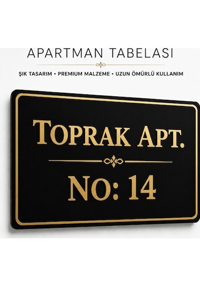 Apartman Tabelası - Apartman İsimliği