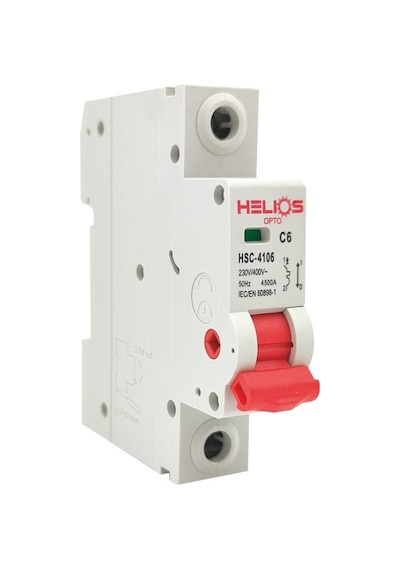Helios Opto 1x2a 3000ka C Tipi Monofaze W Otomat Hsc-3102