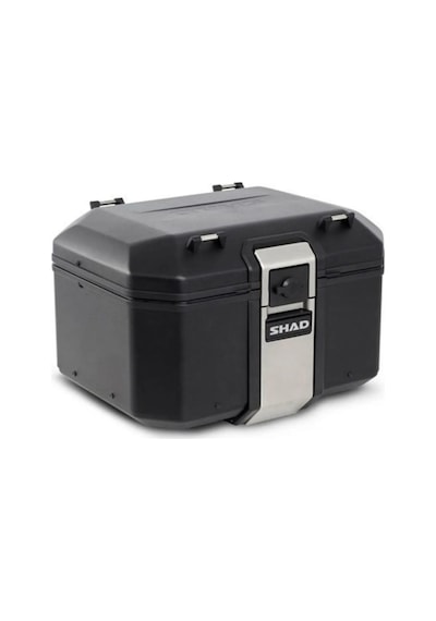 Motosiklet Alüminyum Arka Çanta Shad Terra Tur Çantası Black 48lt
