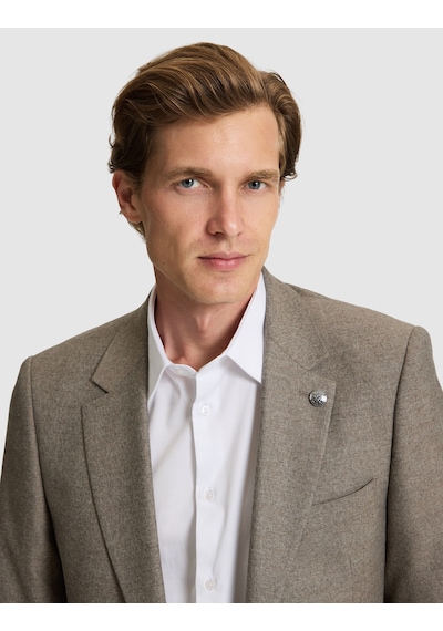 Pierre Cardin Açık Kahverengi Slim Fit Takım Elbise 50295825-vr002