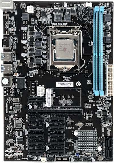 Esonic Gladiators B250 Intel Celeron G3900 12 PCI 2133 MHz DDR4 Soket 1151 ATX Mining Anakart