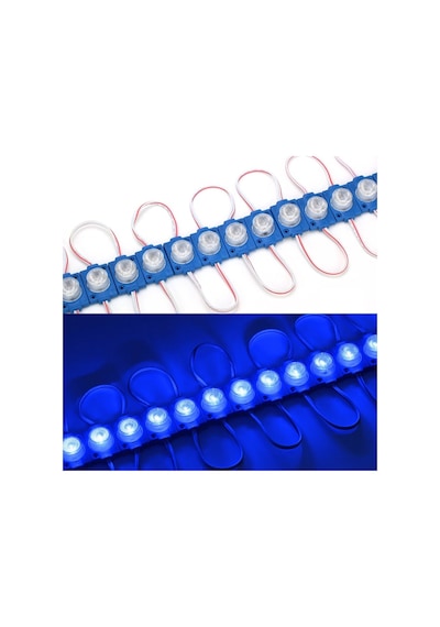Mercek Led 1.5 Watt - 12 Volt – Direk Güçlü Işık - 10 Adet