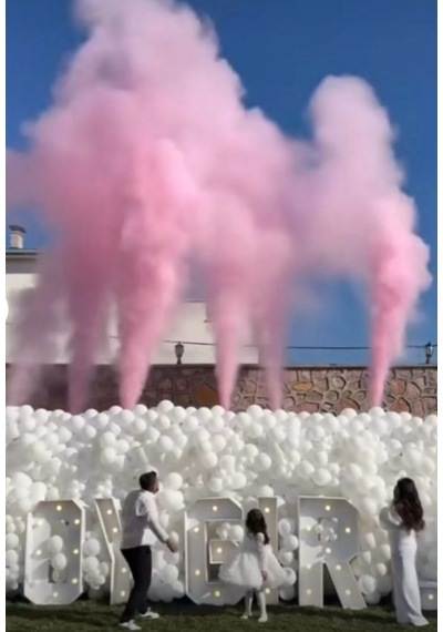 Baby Shower Cinsiyet Tüpü Pembe Tüm Yaşlar