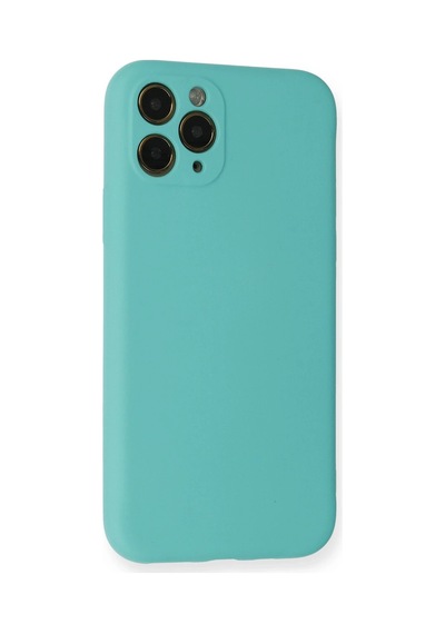 Newface - 788 - Apple iPhone Uyumlu 11 Pro Kılıf Nano İçi Kadife Silikon - Edntrend - - Turkuaz