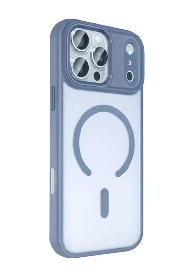 Joko Apple iPhone Uyumlu  17 Pro Max Uyumlu Terea Magsafe Kapak - Açık Mavi