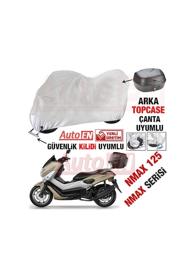 Yamaha Nmax 125-155 Motosiklet Brandası Arka Çanta Ve Güvenlik Ki (399443585)