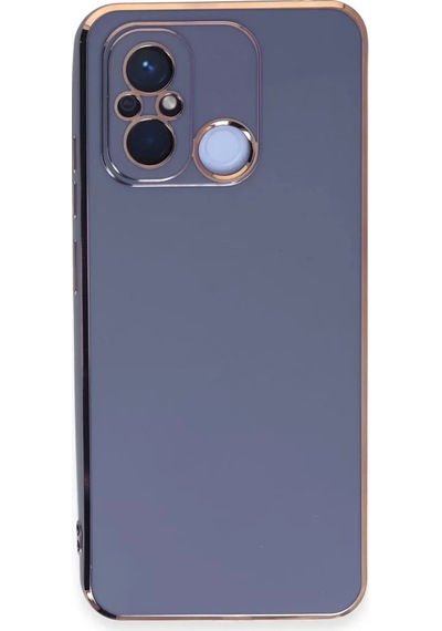 Newface Xiaomi Redmi 12c Kılıf Volet Silikon - Mavi