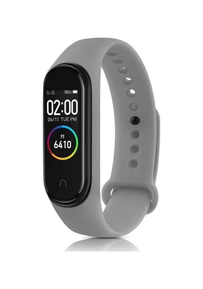 Jenerik Xiaomi Mi Band 7 Klasik Kordon - Açık Gri