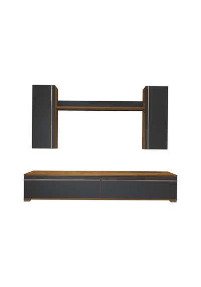Decoraktiv Eko 7 Mdf Std Tv Ünitesi Tv Sehpası Pera - Antrasit