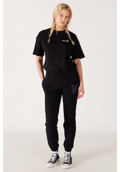 Wrangler Regular Fit Normal Kesim İçi Polarlı Cepli Siyah Jogger Eşofman Altı W232332001 Siyah Wrangler Regular Fit Normal Kesim İçi Polarlı Cepli Siyah Jogger Eşofman Altı W232332001 Siyah