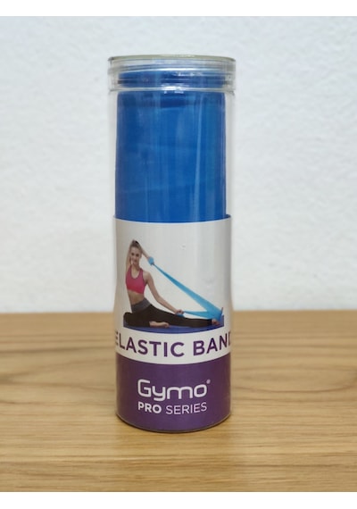 Gymo Egzersiz Pilates Yoga Esnetme Bandı Direnç Lastiği Mavi