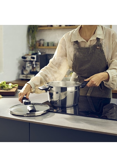 Fissler Vitaquick Elemental 4.5 L Düdüklü Tencere Gri