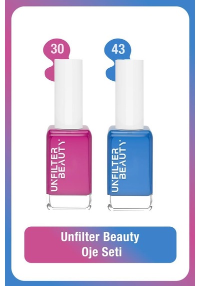 Unfilter Beauty No: 30 + No:43 Oje Seti