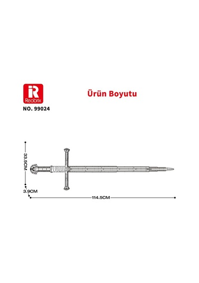 Reobrix Narthil 99024 Brick Yapım Seti