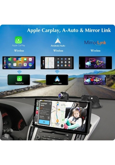 Çift Lens Kameralı Apple Ve Android Carplay Diğer