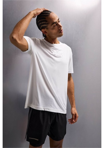 Defacto Yumuşak Tuşe Beyaz Erkek T-shirt C9268ax/wt34 Beyaz