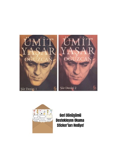 Şiir Denizi 1-2 / 2 Kitap Takım + Okuma Sticker'ları
