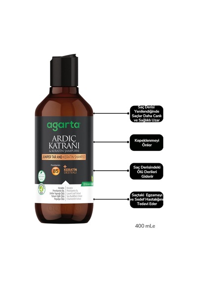 Ardıç Katranı Ve Keratin Şampuanı 400 Ml