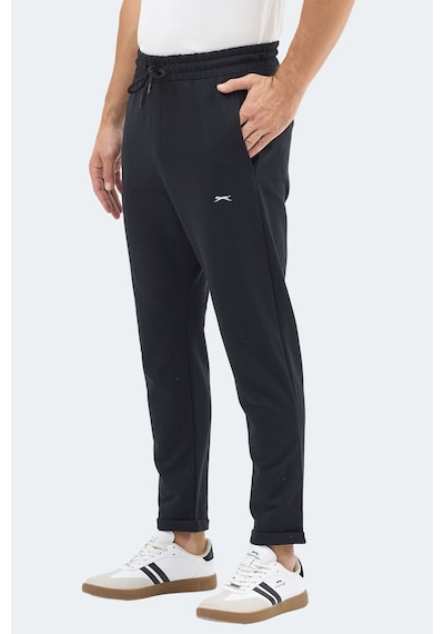 Slazenger Madoc Erkek Siyah Eşofman Altı Siyah