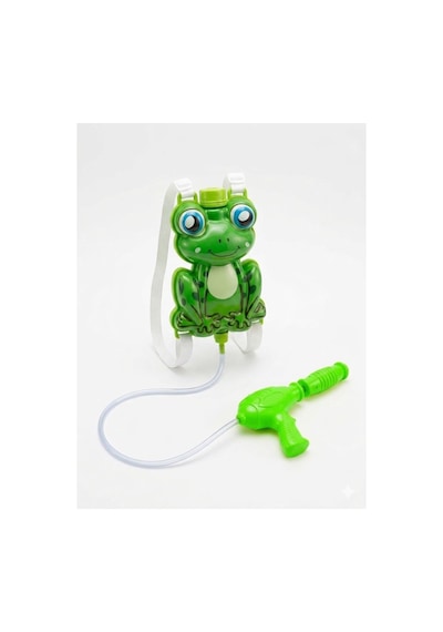Sırt Çantalı Su Tabancası Pompalı Özel Hazneli Su Tüfeği 1000 Ml Frogy Water Gun Su Tabancası