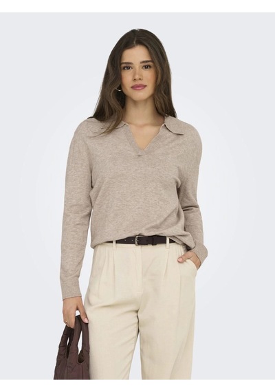 Only 15354843 Kadin Triko - Bej Bej