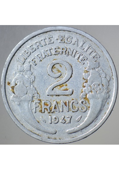 Fransa 2 Frank 1947.
