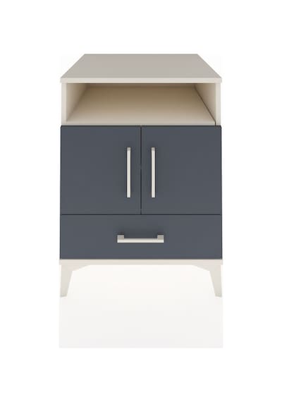 Kronos Komodin 3 Raflı Tek Çekmeceli 2 Kapaklı 60x59x80 Aytaş... Aytaşı