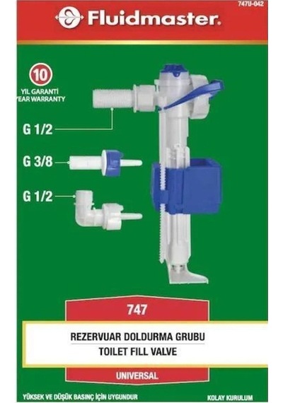 Prestij Gömme Rezervuar Flatörü VitrA Serel Fluidmaster Diğer