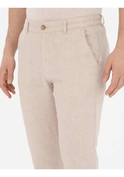 Pierre Cardin Erkek Bej Pantolon Kanvas-chino 50284261-vr011 Bej