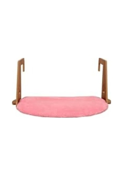 Peluş Kedi Yatağı - Kalorifer Petek Yatağı, 30x50 Cm Pembe
