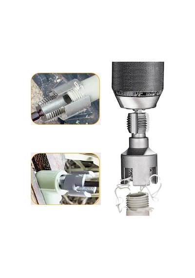 Kalite Pvc Pprc Boru Iç Ve Dış Diş Açma Aparatı 1/2" 20 Mm