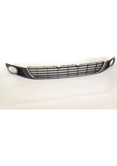 Volkswagen Golf 6 Krom Tampon Orta Izgara + Sis Farı Cerceve Set