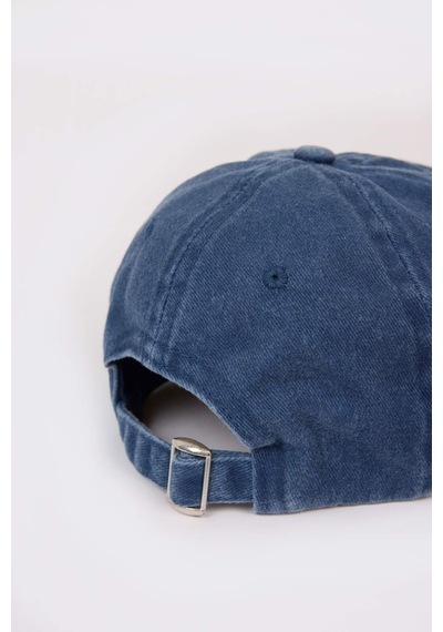 DeFacto Erkek Çocuk Nakışlı Jean Cap Şapka D5313A825SMIN8