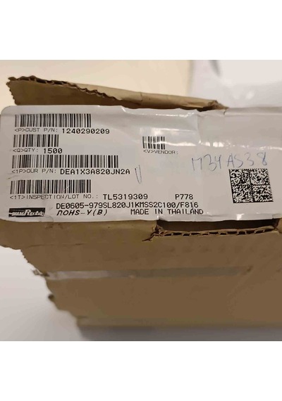 Dea1x3a820jn2a 82pf 200v 5mm Seramik Kondansatör 200 Adet