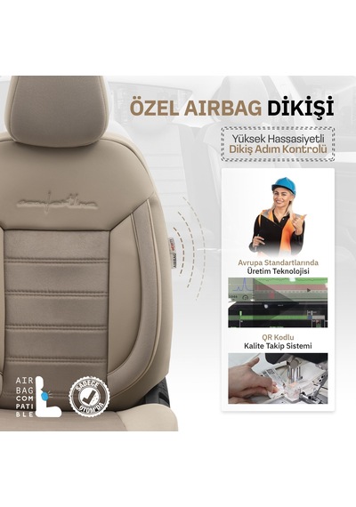 Otom Comfortline Design Premium Oto Koltuk Kılıfı - 550066790
