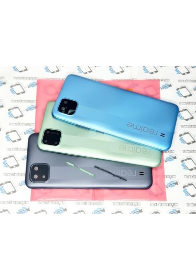 Oppo Realme C11 Arka Pil Batarya Kapağı (Yan Tuşlar) (519535614)
