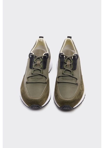 Derinet Comfort Taban Erkek Sneaker Haki Haki