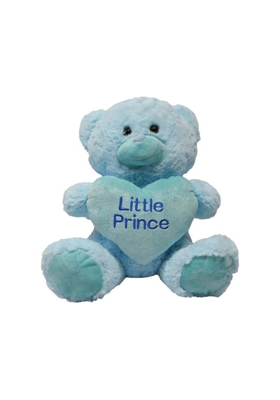 Prens ve Prenses Kalpli Ayı Peluş 45 Cm 62354