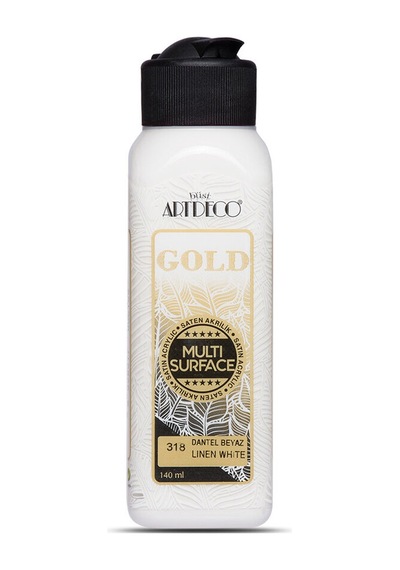 Artdeco Gold Multi Surface Saten Akrilik Boya - 140Ml - 318 Dante
