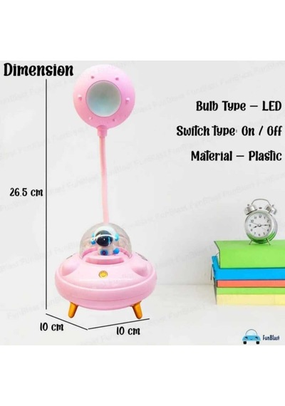 Temalı Masa Lambası- 1'li Paket Çalışma Masası Led Lambası, Şarj Edilebilir Masa Lambası Çok Renkli