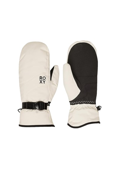 Roxy Roxy Jetty Solid Mitt Kadın Eldiven Wcf0 Beyaz