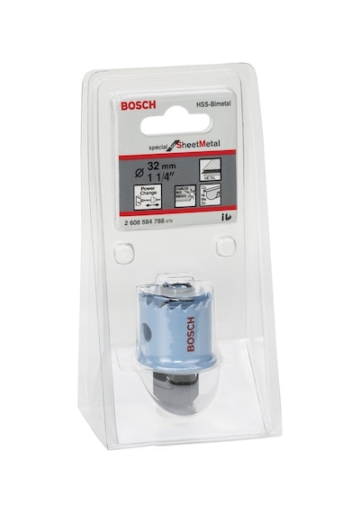Bosch - Special Serisi Metal Ve Inox Malzemeler İçin Delik Açma Testeresi Panç 32 Mm 2608584788