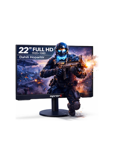 Apx-nws22 22" Led 1080p Vga+hdmi+dahili Hoparlör