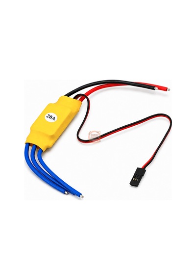 20a Esc Fırçasız Motor Sürücü 2-3s Lipo Bec Destekli Drone Ve Rc Uygulamaları İçin
