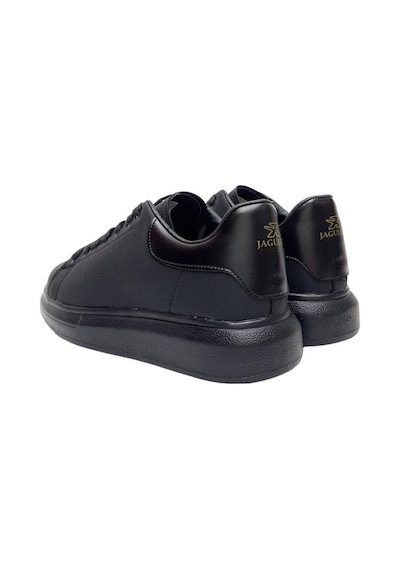 Unisex Yüksek Taban Günlük Spor Sneaker Ayakkabı Siyah-siyah Siyah